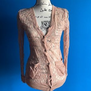 Forever 21 lace button up